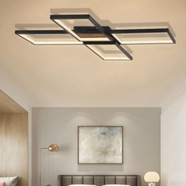 X Shaped Flush Mount Minimalist Acrylic Ceiling Light