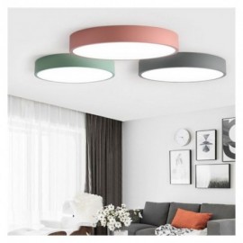 Contemporary Flush Mount Ultra Thin Ceiling Light Round Lamp Light