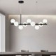 Pendant Light Modern Simple Magic Beans Molecular Wrought Iron Glass Ceiling Light