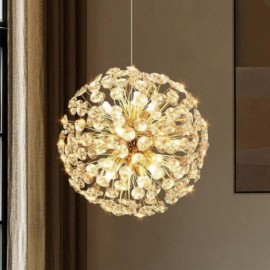 Ceiling Light Modern Minimalist Electroplating Iron Sun Flower Pendant Light