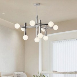 Simple Pendant Light Wrought Iron Magic Beans Molecule Ceiling Light