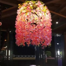 Modern Plant Light Decorative Industial Style Chandelier Shop Bar Music