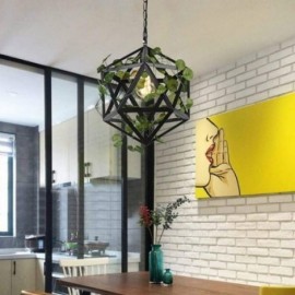 Industrial Vintage Pendant Light Iron Birdcage Pendant Lamp Dinning Room