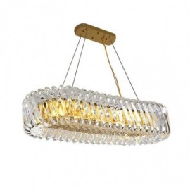 Luxury Glass Pendant Light European Style Chandelier Villa Restaurant