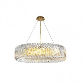 European Pendant Light Round Glass Decoration Hanging Lamp