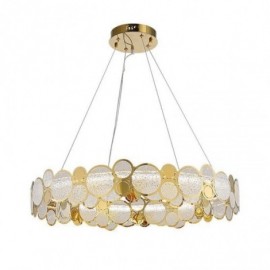 European Glass Chandelier Creative Light Luxury Pendant Light