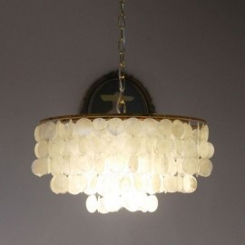 European Seashell Pendant Light