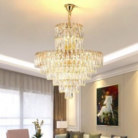 Modern Crystal Pendant Light Contemporary Ceiling Lights Fixtures Restaurant