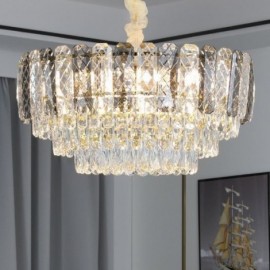 European Pendant Light Crystal Round Ceiling Light