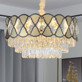 Crystal Pendant Light Modern Lacy Ceiling Light Fixtures