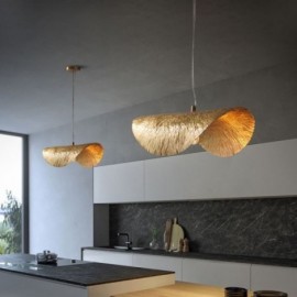 Brass Pendant Light Modern Minimalist Lotus Leaf Ceiling Light