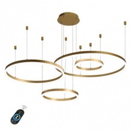 Postmodern Pendant Light Acrylic Ring Shape Pendant Light Restaurant