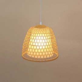 Visual Comfort Dome Bamboo Pendant Light