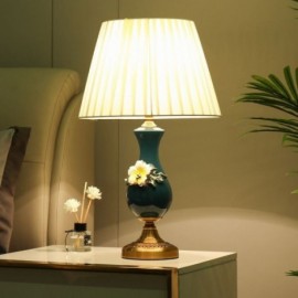 American Ceramics Table Lamp Decoration Creative Bedside Lamp