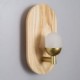 Decoration Wall Wood Lamp Entrance Aisle Lights Nordic Bedside Wall Light