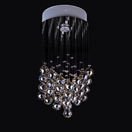 50W 1Light Clear light K9 Crystal Chandelier Lamp