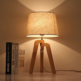 Solid Wood Nordic Study Decorative lighting Lamp